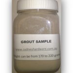 BOSTIK-ASA GROUT SAMPLE (150-200 grams powder in jar)
