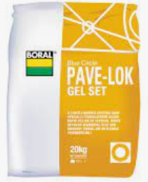 PAVE-LOK / PAVELOK GEL SET 20 KG  (GROUT FOR PAVER JOINTS) no stock. see PAVE SET
