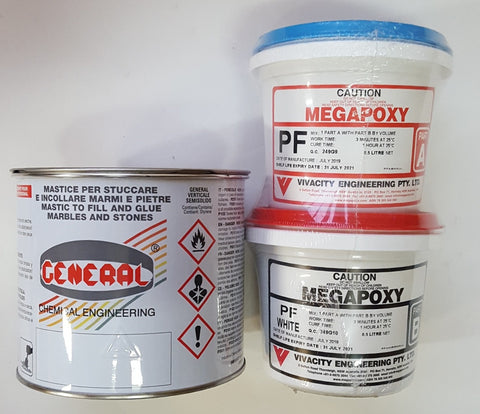 MARBLE ADHESIVES AND EPOXIES