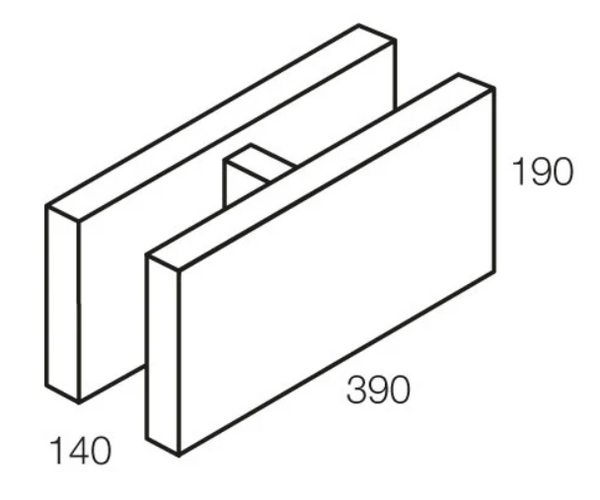 Concrete Block 150 series 140mmx190mm [15.48] | EURO ABRASIVES Sydney ...