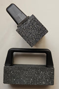 CARBORUNDUM RUBBING BLOCK WITH HANDLE