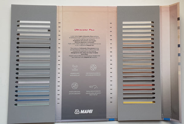 MAPEI GROUT COLOUR CHART EURO ABRASIVES Sydney Hardware Building   MapeilColorChart3 600x600 