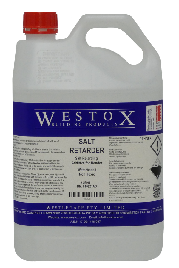 SALT RETARDER