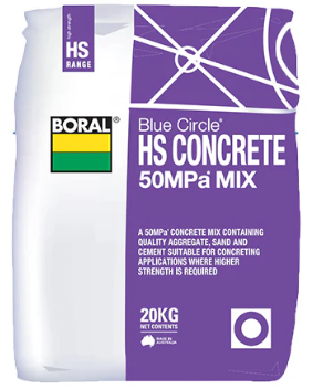 BORAL CONCRETE MIX HS