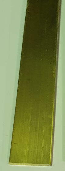 1pc Brass Metal Flat Bar 3mm X 10mm X 500mm #EE-A2 GY - View #10