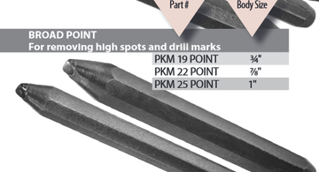 Chisel carbide hand point 19mm