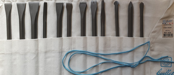 Chisel set Guillet 12 pieces carving set #1026622 (pic4232) | EURO ...