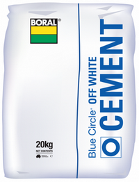Cement off white 20 kgs Boral