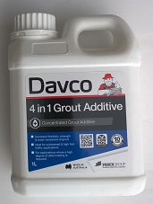 DAVCO 4 IN 1 GROUT ADDITIVE 1lt and 5 lts
