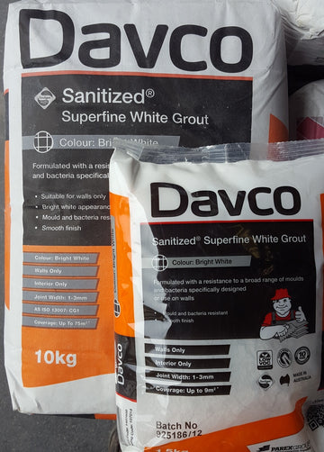 Davco Superfine White Grout