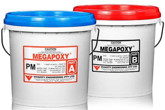 Megapoxy PM . 1LT and 4LTS