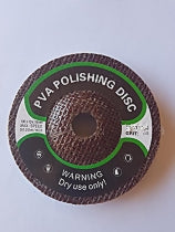PVA wheels for dry polishing 100mm