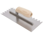 TILING NOTCH TROWELS Blade Size 280 x 115mm. SQUARE