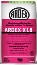 ARDEX X18  WHITE 20KG C2S1TE ADHESIVE
